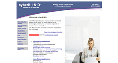 Desktop Screenshot of cybermind-usa.com