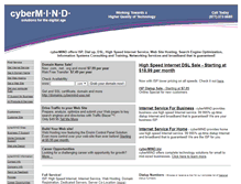 Tablet Screenshot of cybermind-usa.net